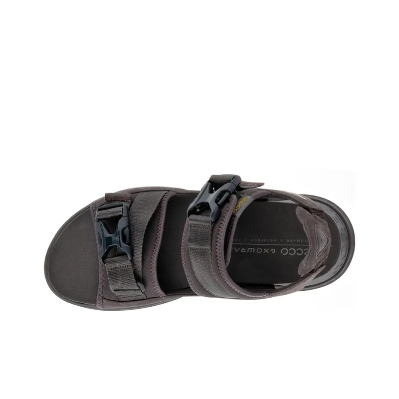 Ecco Exowrap 2 Stylish Sandals Men's Gray-2