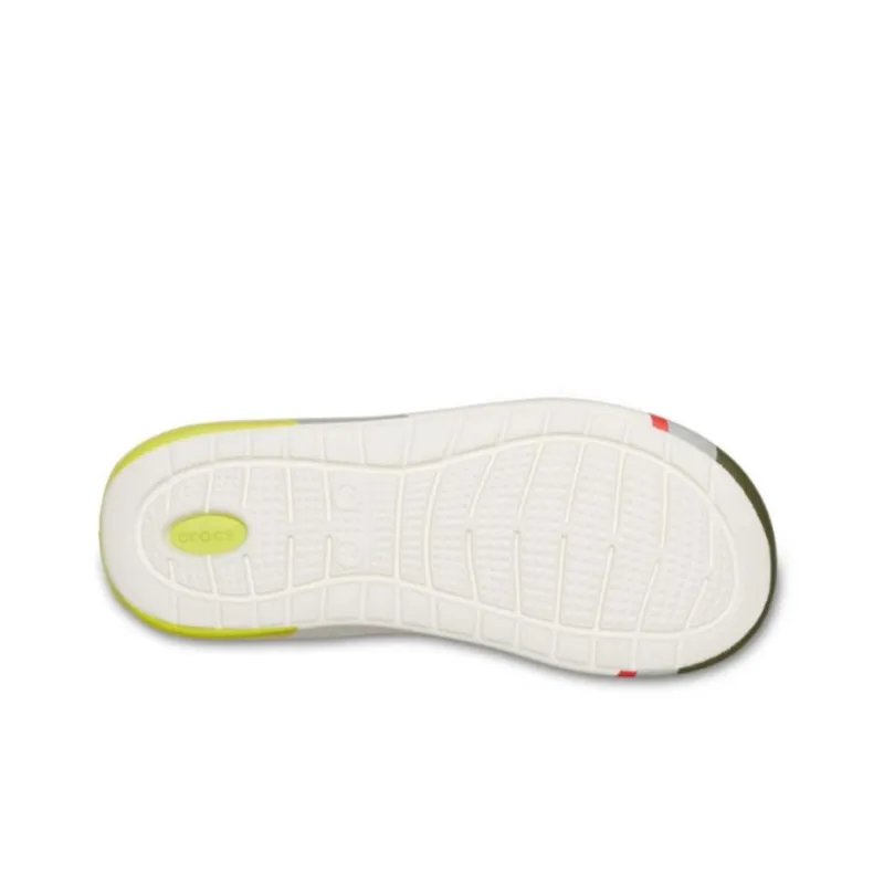 Crocs LiteRide Colorblock Flip Flip Flops Yellow-4