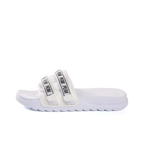 PEAK Slide Slippers Men White