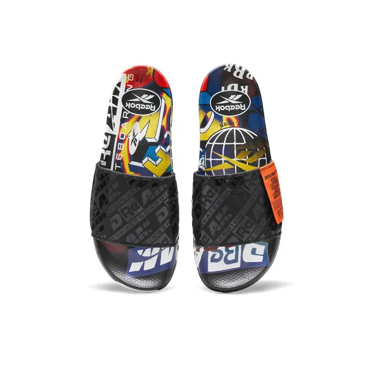 Reebok BlackEyePatch X Classic Slide 'Black'-3