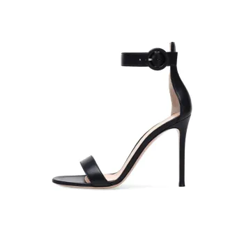 GIANVITO ROSSI Portofino 70mm Leather Sandals