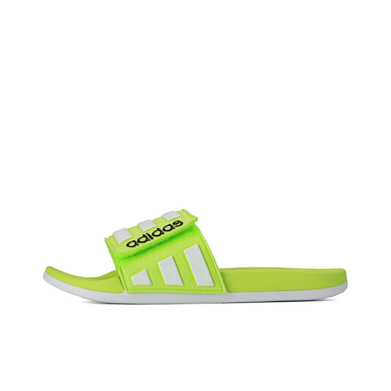 Adidas Neo Adilette Fluorescent 'Green'-0
