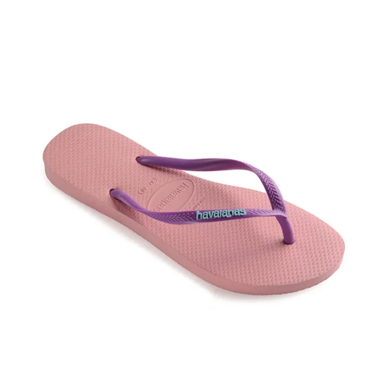 Havaianas Slim Logo Pop up Stylish Sandal Unisex Macaroon Pink-2