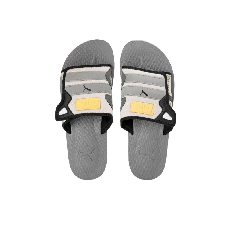 1DER x PUMA Mirage Mo Slide Slippers Men's Gray Yellow-2