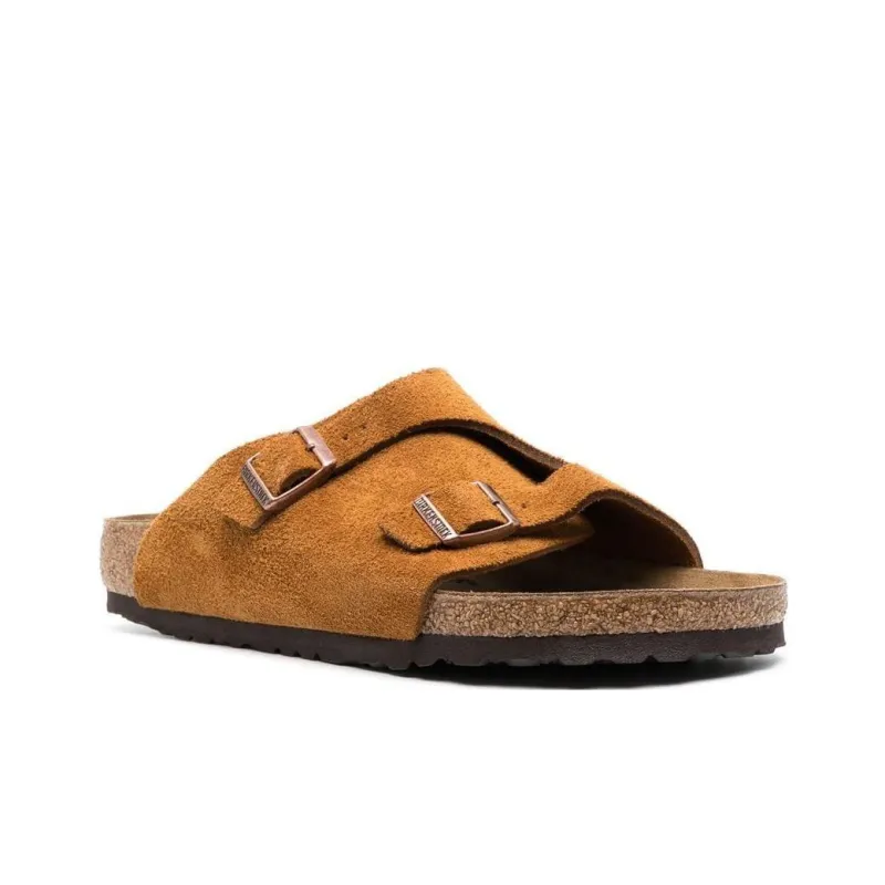 Birkenstock Zrich Suede Leather Narrow Fit 'Mink' Women's-1