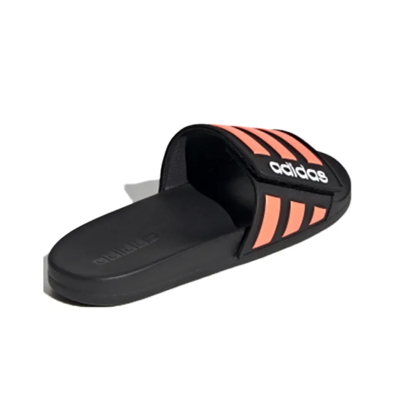 Adidas Neo Adilette Comfort Adj 'Black Pink'-3