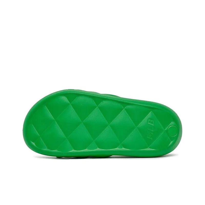 MLB Slipper Chunky Bouncer Slide Sports Slippers Unisex Green-5