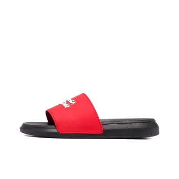 Alexander McQueen Pool Slide Lust Red White