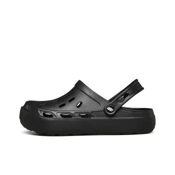 Skechers Swifters Minimalistic Cozy Sports Slippers Pure Black