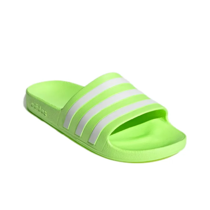 Adidas Adilette Aqua Slides 'Signal Green' Women's-2