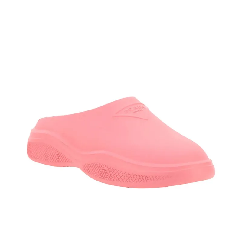 PRADA Rubber Slippers Pink Women's-1