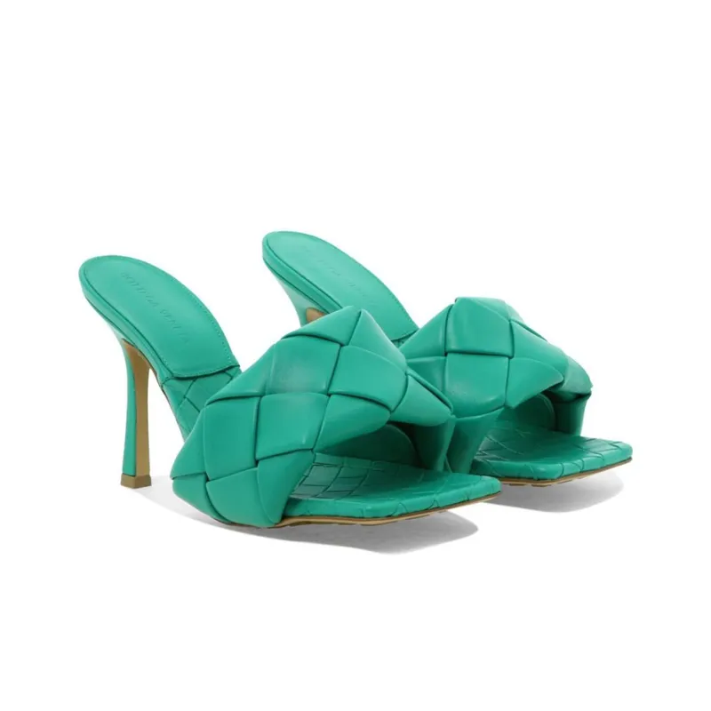 Bottega Veneta Lido Intrecciato Mule Sandals Women's-2