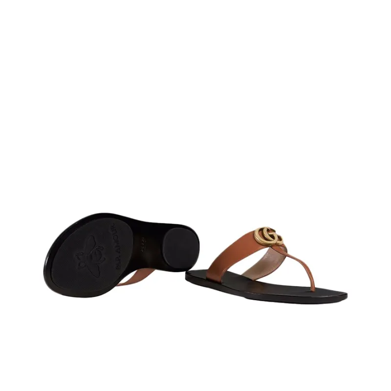 GUCCI GG Thong Sandals Women's-4