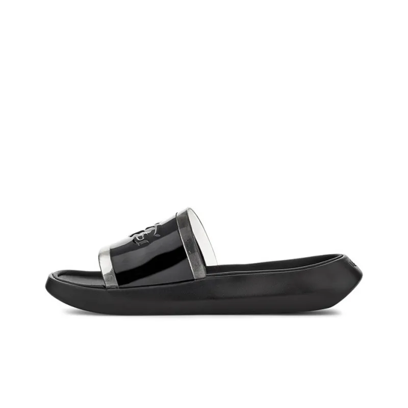 UGG Hilama Slide Black Slippers Women's-0