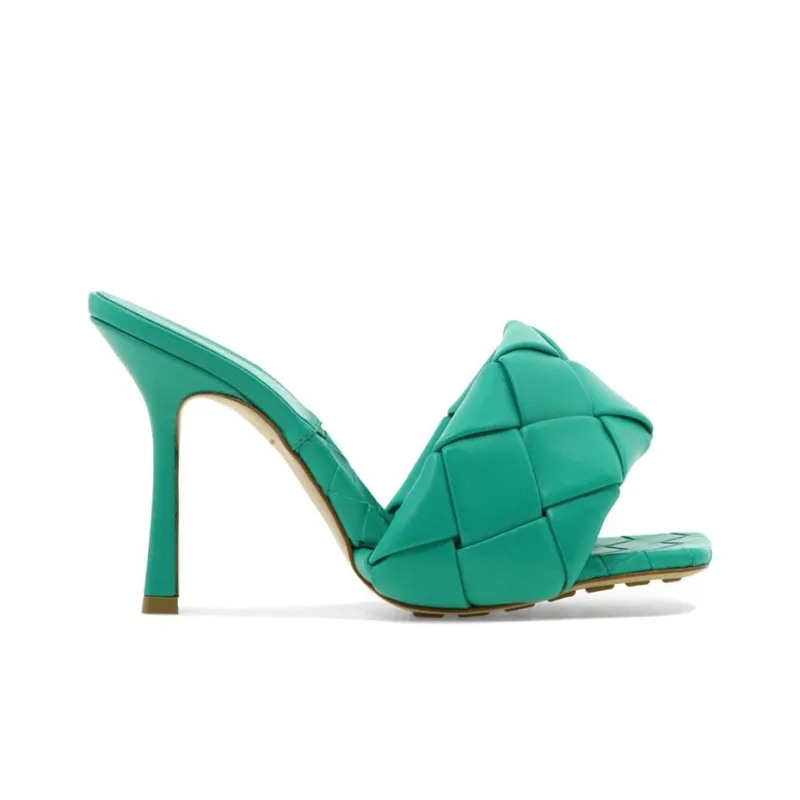 Bottega Veneta Lido Intrecciato Mule Sandals Women's-1