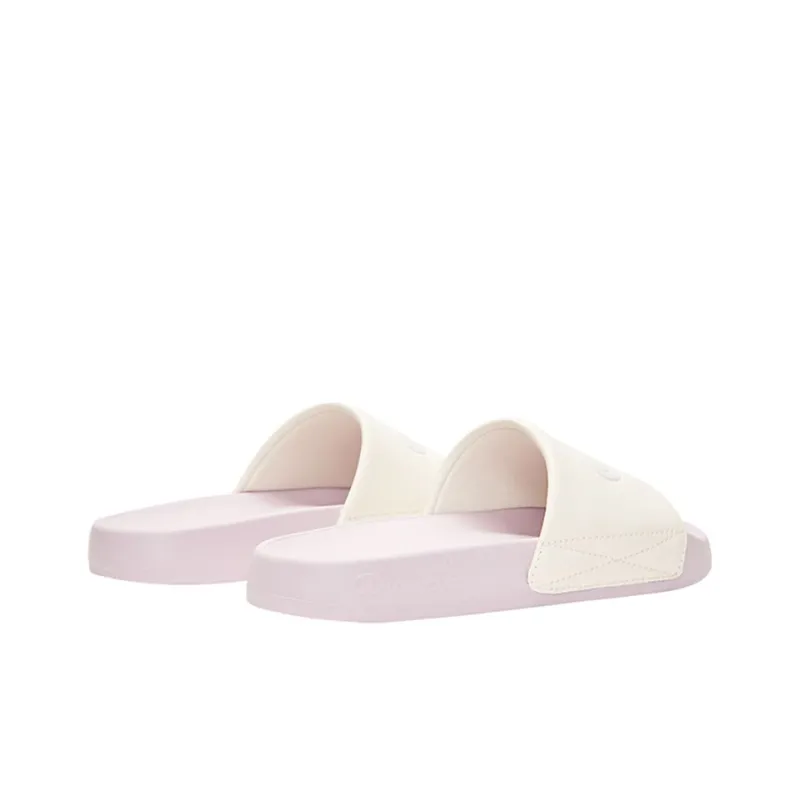 Champion Campus Rubber Sole Odor Resistant Slide Slippers Unisex Light Purple-3