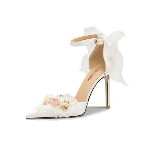 Lily Wei High Heels Women's White