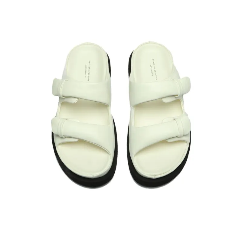 Officine Creative Chora Leather Slides-4