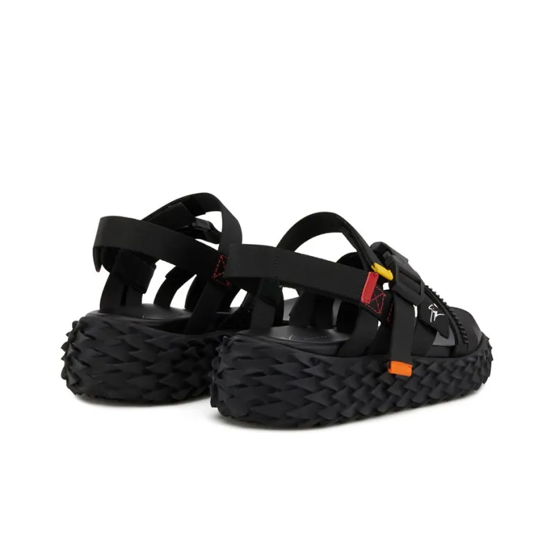 Giuseppe Zanotti/GZ Urchin Beach Sandals Women's Black-3