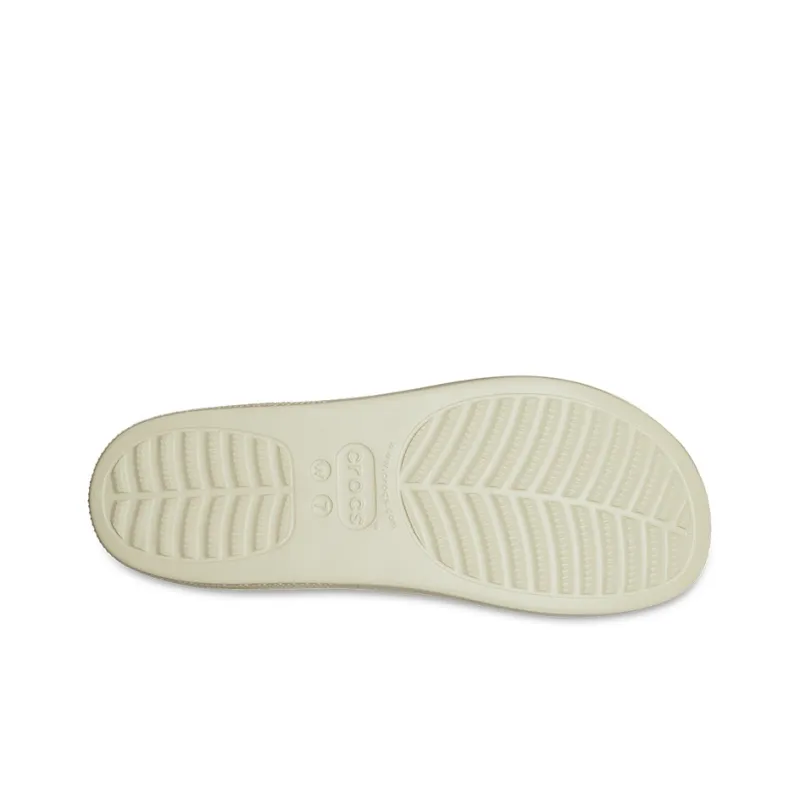 Crocs Classic Platform Slide 'Bone' Women's-5