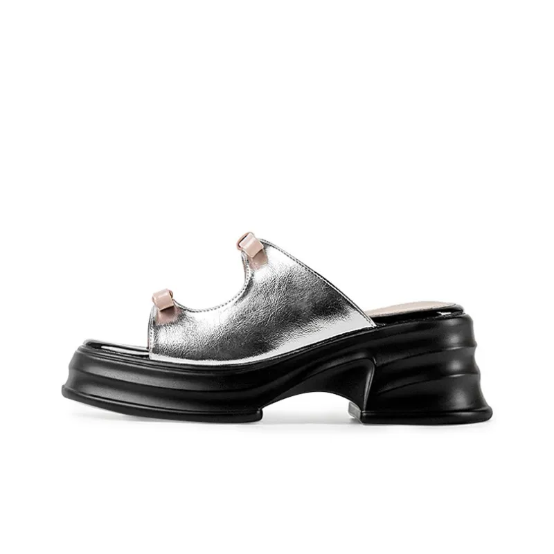 Wonderful Couple Slide Slippers 6.5cm Women's-0