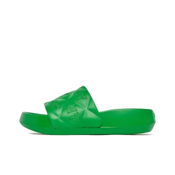 MLB Slipper Chunky Bouncer Slide Sports Slippers Unisex Green