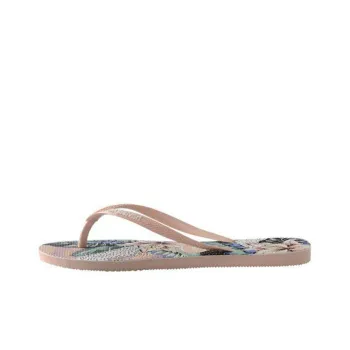 Havaianas Slim Floral Dots Stylish Sandals Women's Pink