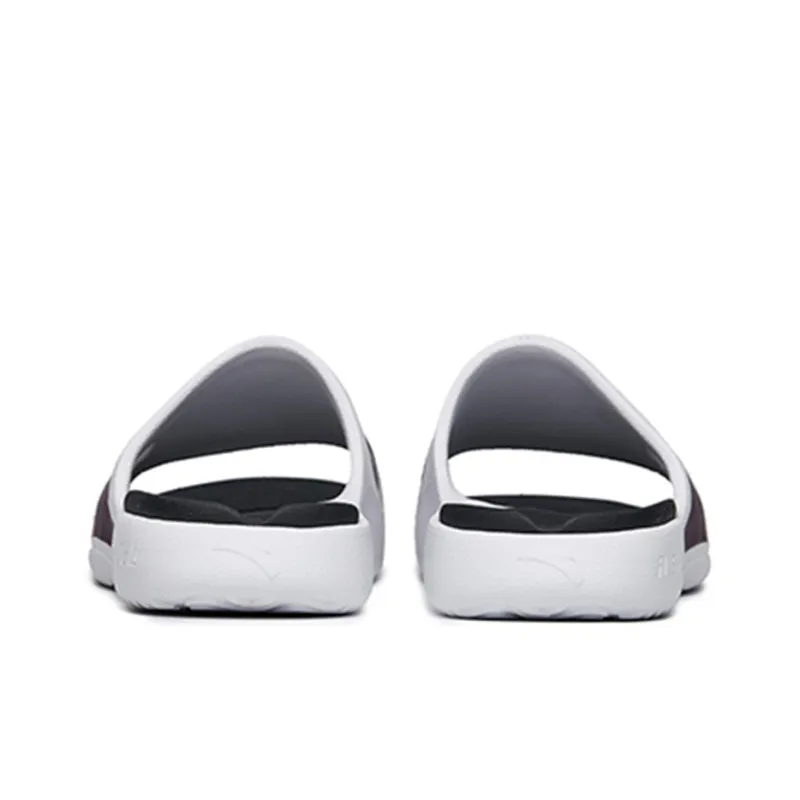Anta Basketball Collection Rubber Sole Slide Slippers Men's White Black Red Yellow-4