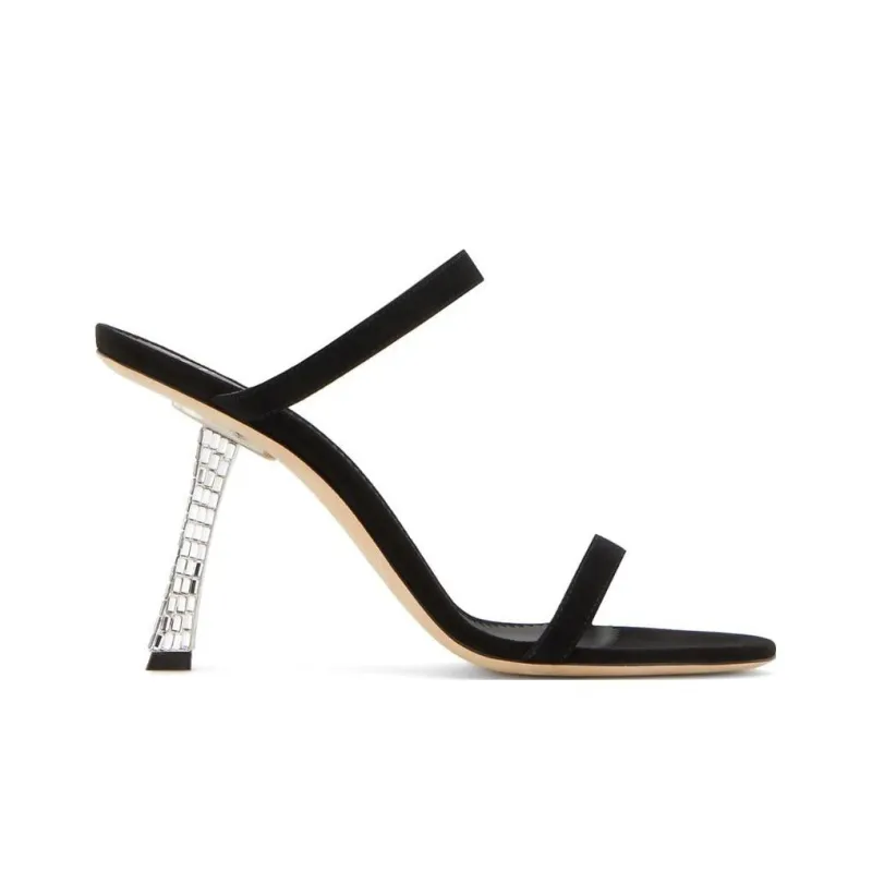 giuseppe zanotti Farrah Crystal Heel Sandals-1