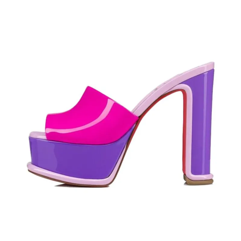 CL Amali Alta Slip Resistant Slide Slippers Women's Purple-0