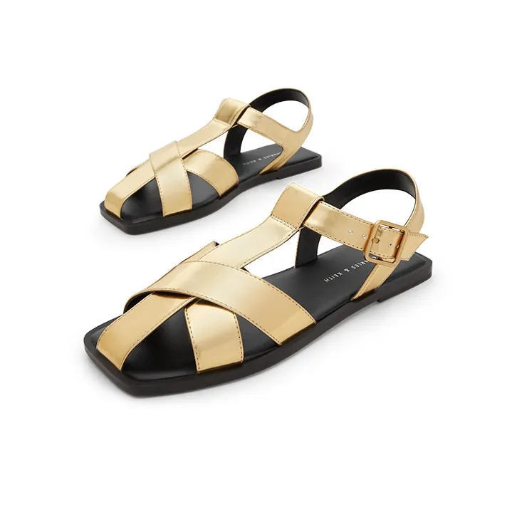 CHARLES&KEITH Roman Sandals Women's-3