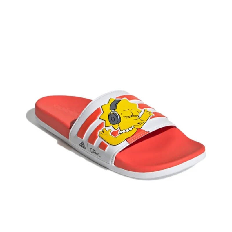 Adidas Adilette Comfort Slide The Simpsons Lisa Women's-2