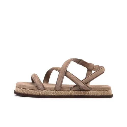 Brunello Cucinelli One-Strap Sandals Women's