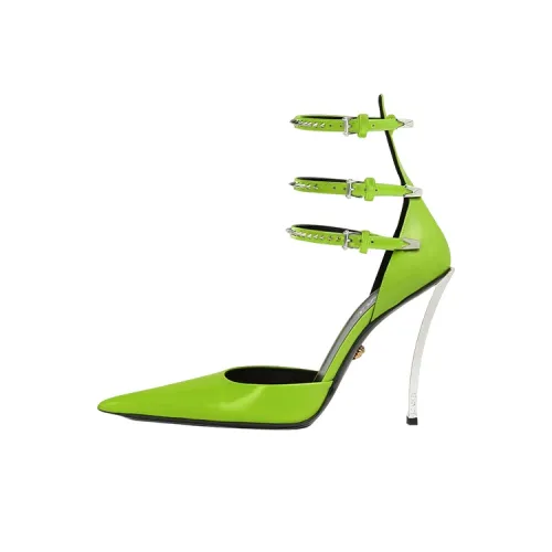 VERSACE Pin-Point Buckled Pumps