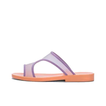 Melissa Slide Slippers Women's Orange/Light Purple/Bright Black/Neon Pink/Neon Green