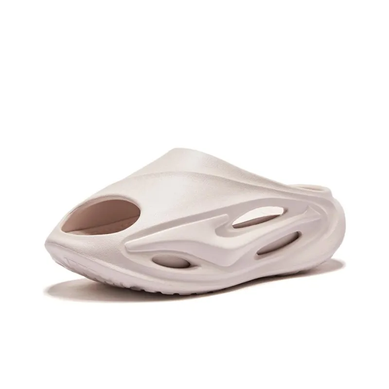 Erke Infinite Lite Slide Slippers Women's Pink Brush Gray-2