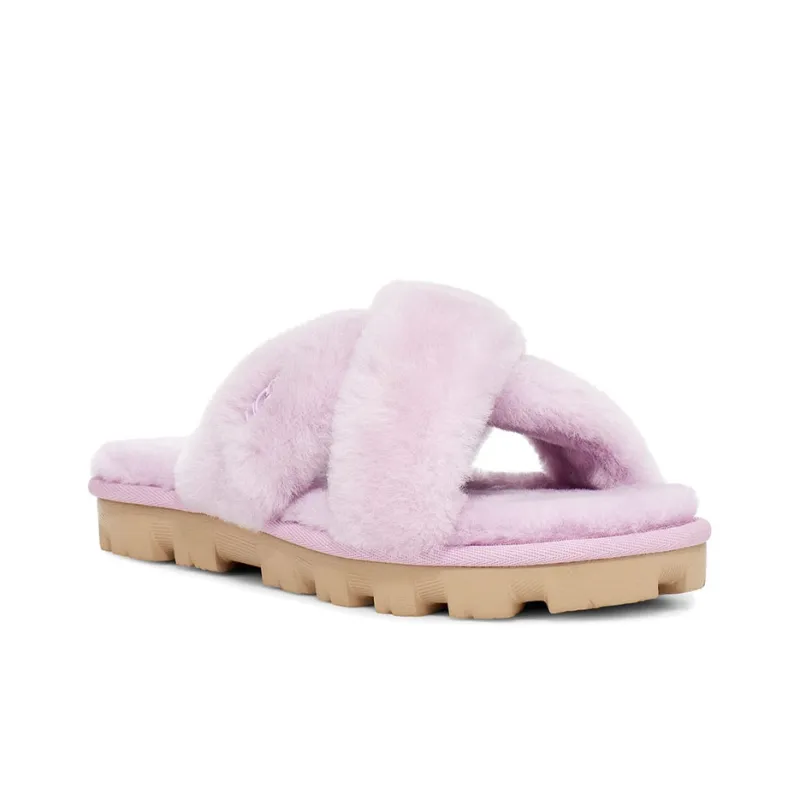 UGG Fuzzette Minimalistic Soft Sole Cozy Purple Women's-2
