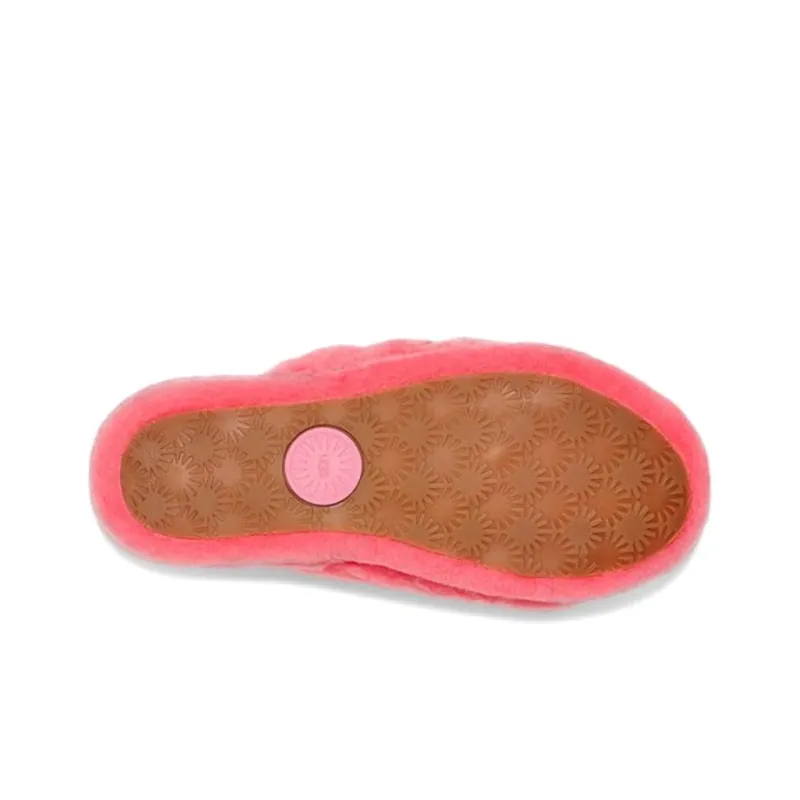 UGG Fluff Yeah Slide Pink Rose Women's-5
