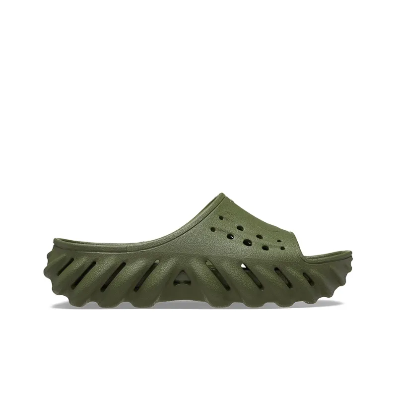 Crocs Echo Slide Army Green-1