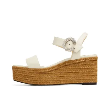 Jimmy Choo Mirabelle Strap Sandals Women's White