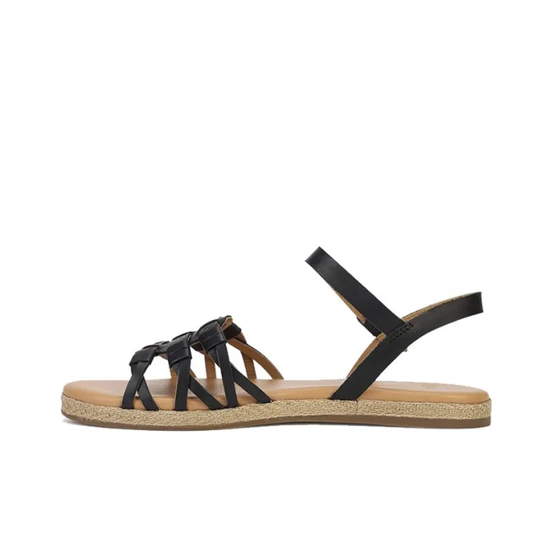UGG Larisa Black Sandals Women's-0