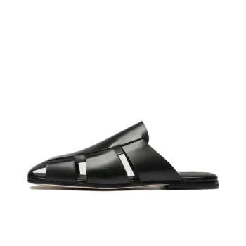 Officine Creative Fidel Leather Caged Slides