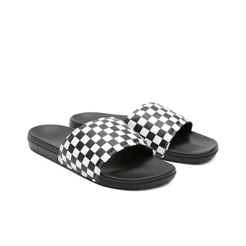 La Costa Vans Slide On 'Black Checkerboard'-2