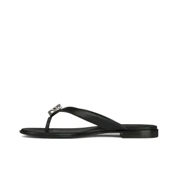 Givenchy Metal Odor Resistant Flip Flops Women's Black
