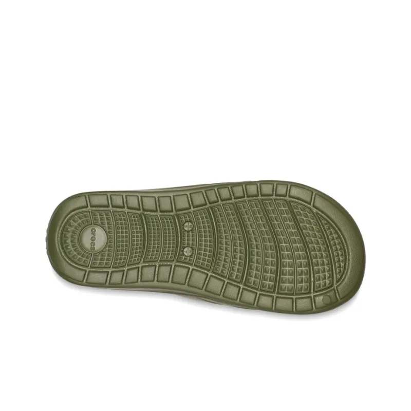 Crocs Reviva Slides 'Olive Green'-6
