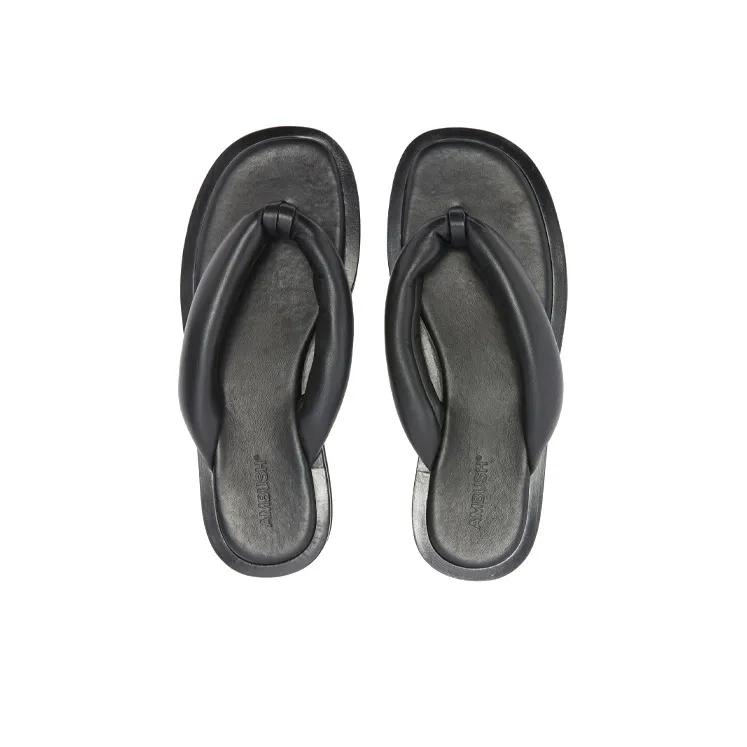 AMBUSH Geta Flip Flops Black-3