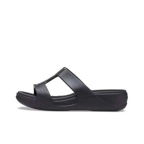 Crocs Slide Slippers Women's Black
