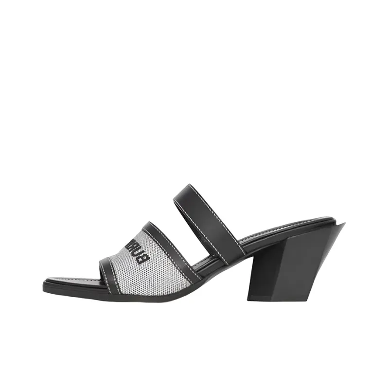 Burberry Slide Slippers Women's Black-0
