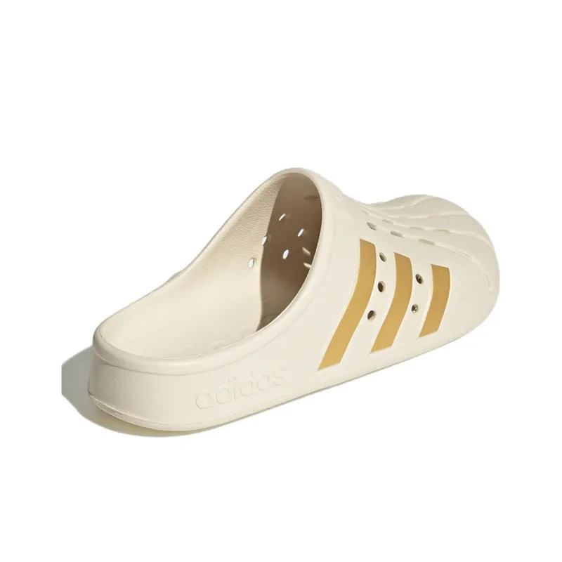 Adidas Adilette Clog 'Wonder White Gold Metallic'-3