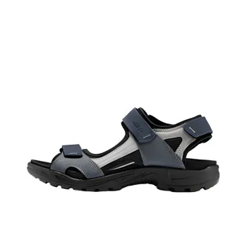 Ecco Sandal Men's Gray Blue Black